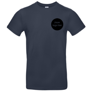 T-shirt met Teamlogo Navy Blue