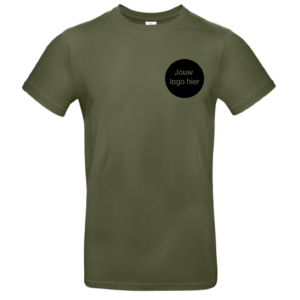 T-shirt met Teamlogo Urban Khaki