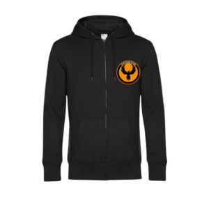 Full Zipped Hoodie Zwart