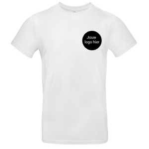 T-shirt met Teamlogo Wit