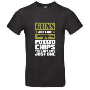T-shirt guns are like potatochips