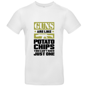T-shirt guns are like potatochips