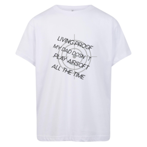Baby T-shirt Living proof Wit