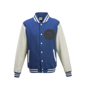 Varsity vest Royal Blue / Wit