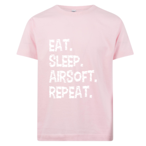 Baby T-shirt Eat Sleep Pink