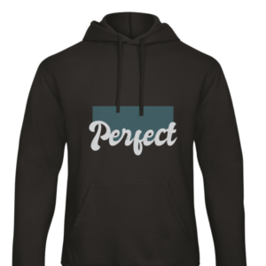 Hoodie met opdruk Perfect