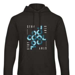 Hoodie met opdruk Stay Cool