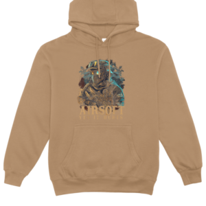 Hoodie Airsoft yes it hurts Caramel Latte