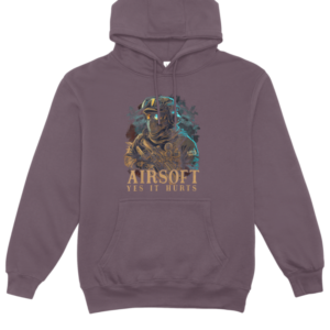 Hoodie Airsoft yes it hurts Wild Mulberry